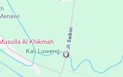 Jembatan Kali Luweng Ambrol